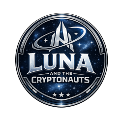 Luna And The Cryptonauts Logo